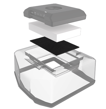 Active Carbon Filter for MakerBot Clean Air System