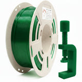 RepRapper Tech PETG Green filament spool