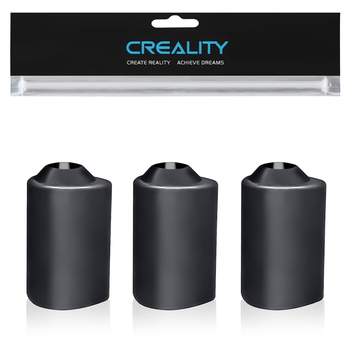 Creality K2 hot end silicone socks, 3 pack in bag