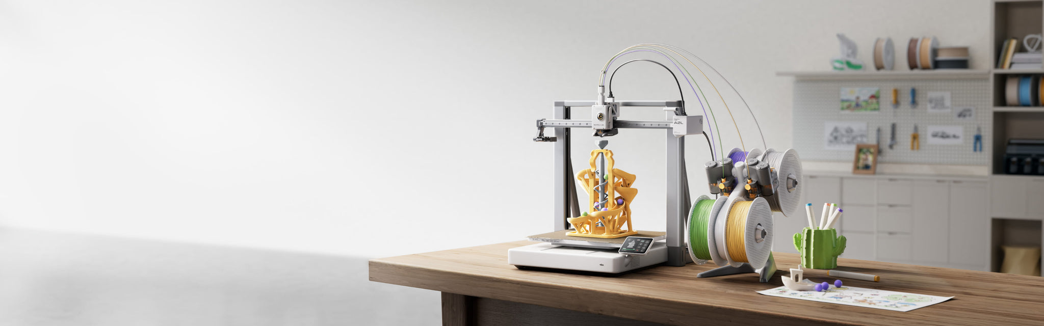 Bambu Lab A2L • Affordable Large-format 3D Printer