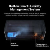 Built-in humidity system with temperature and humidity sensors