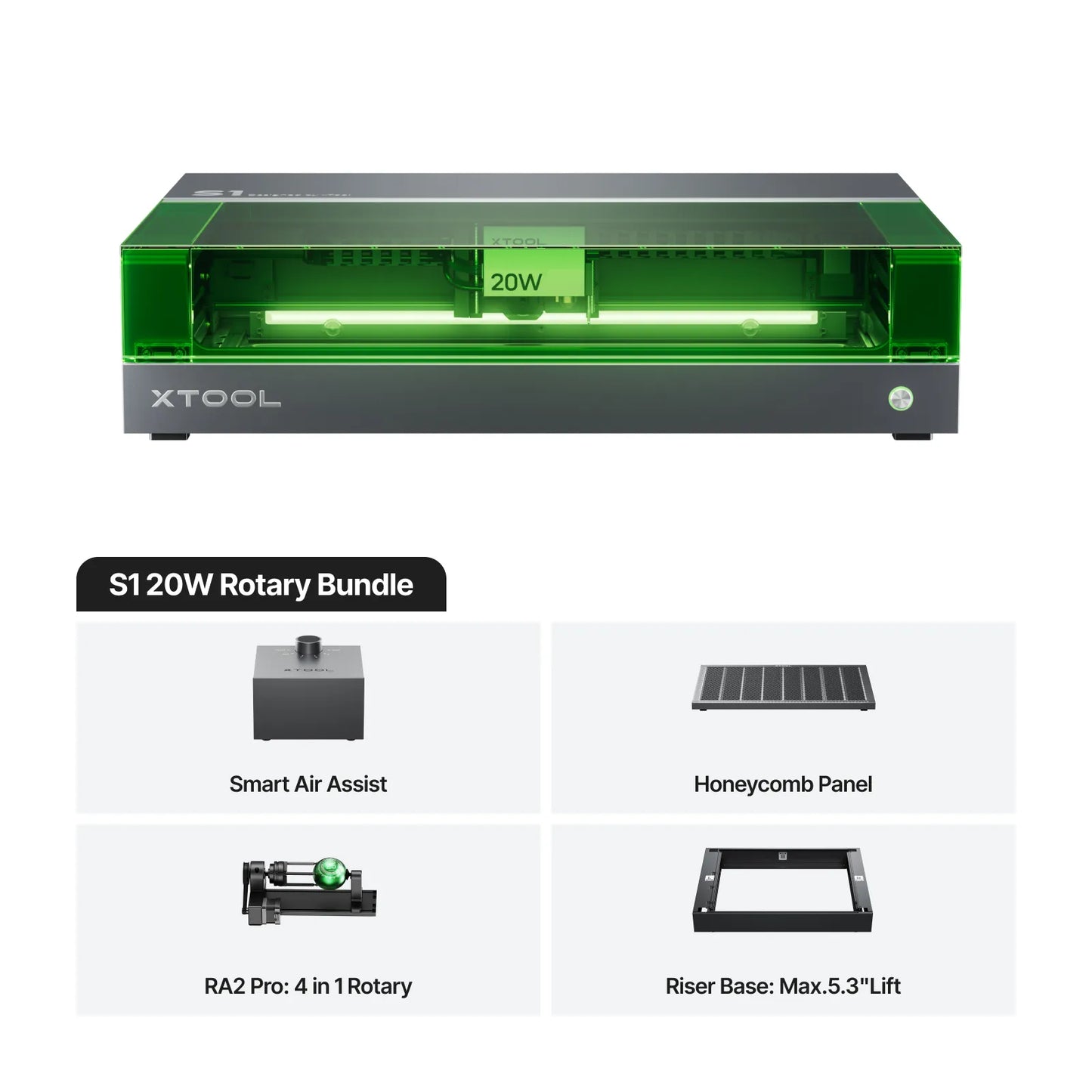 xTool S1 Enclosed Diode Laser Cutter