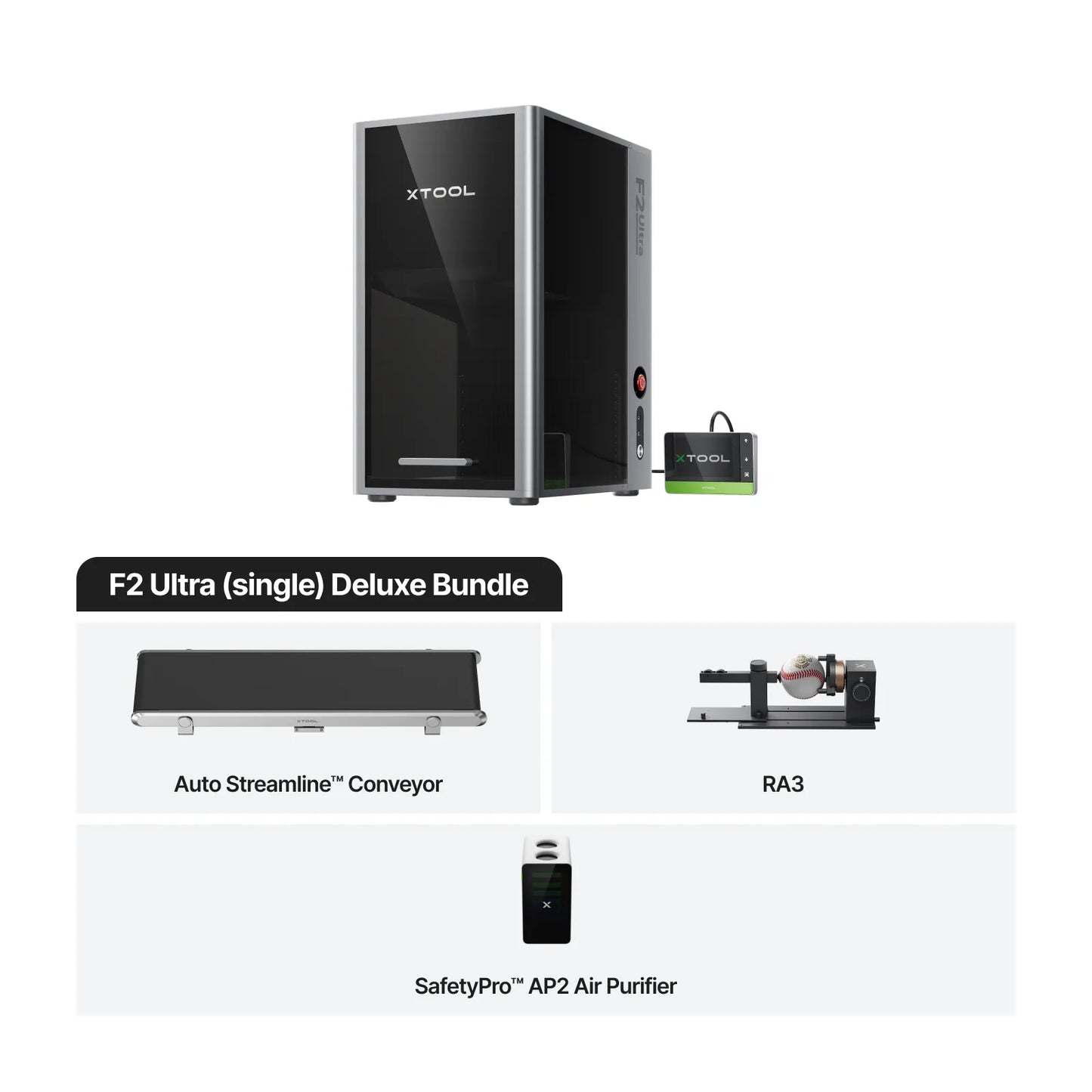 xTool F2 Ultra 60W MOPA & 40W Diode Dual Laser Engraver