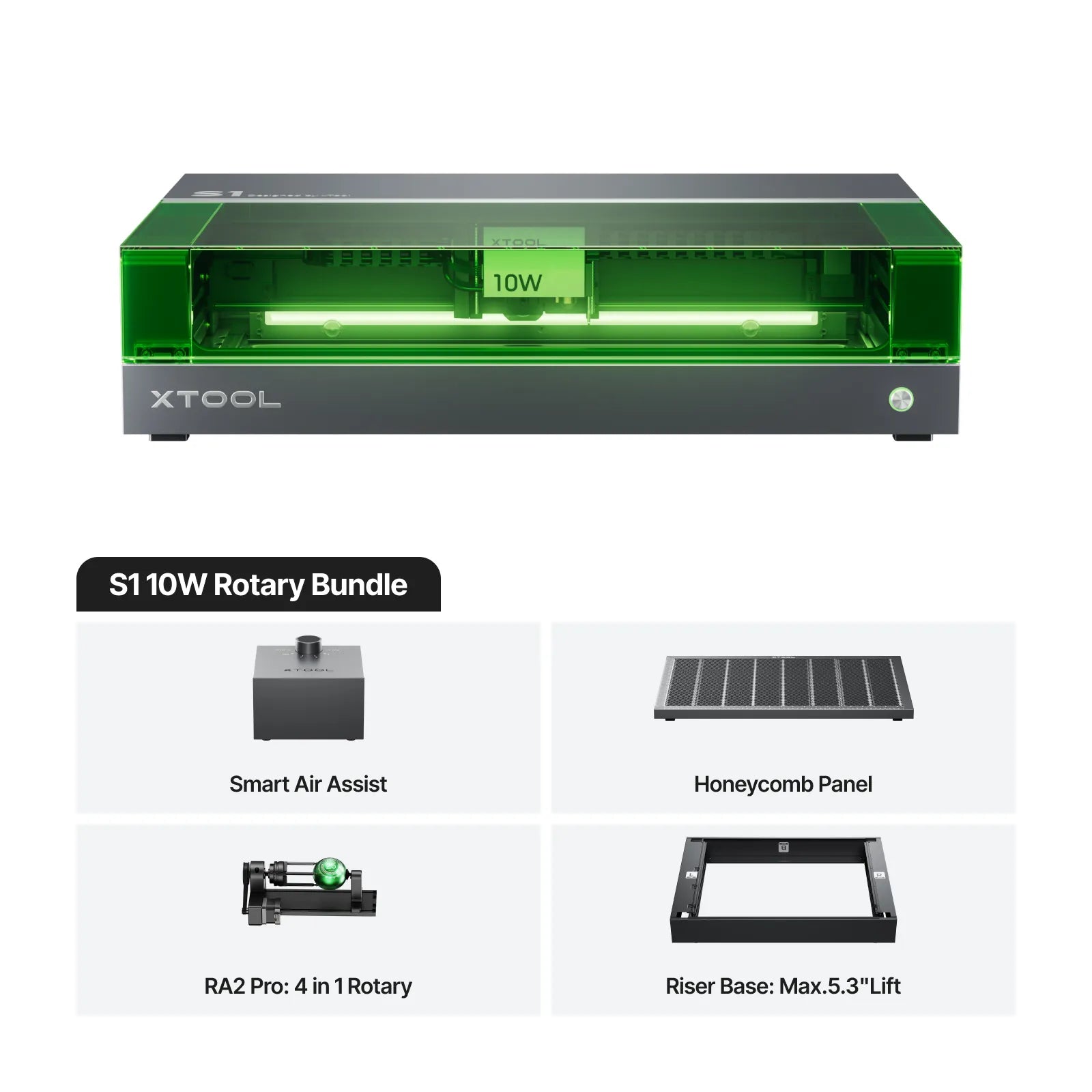xTool S1 Enclosed Diode Laser Cutter
