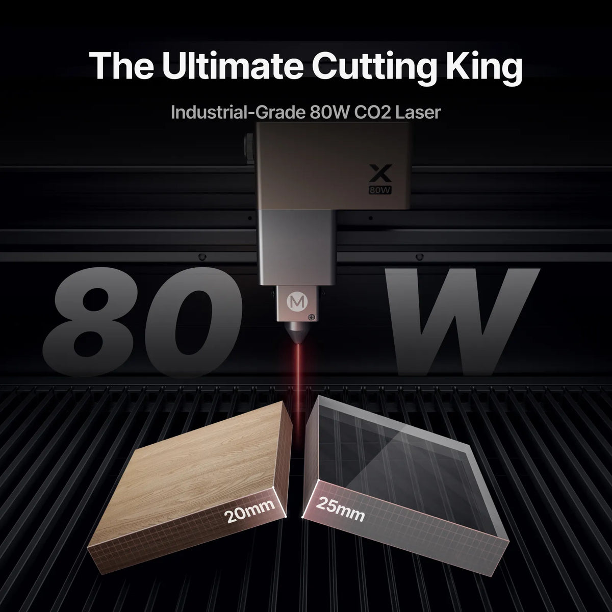 xTool P3 80W CO2 laser cutter, photo 4 of 24