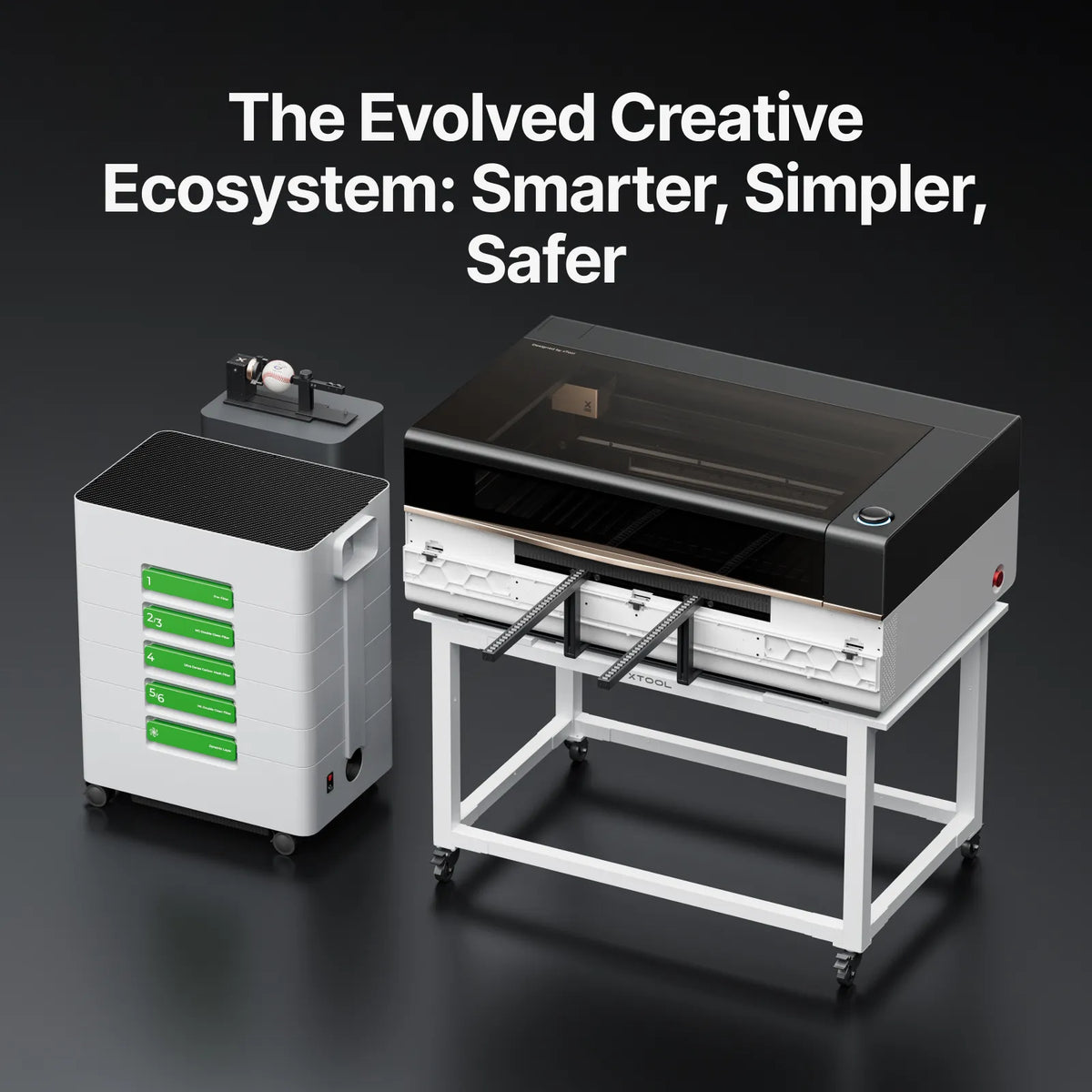 xTool P3 80W CO2 laser cutter, photo 23 of 24