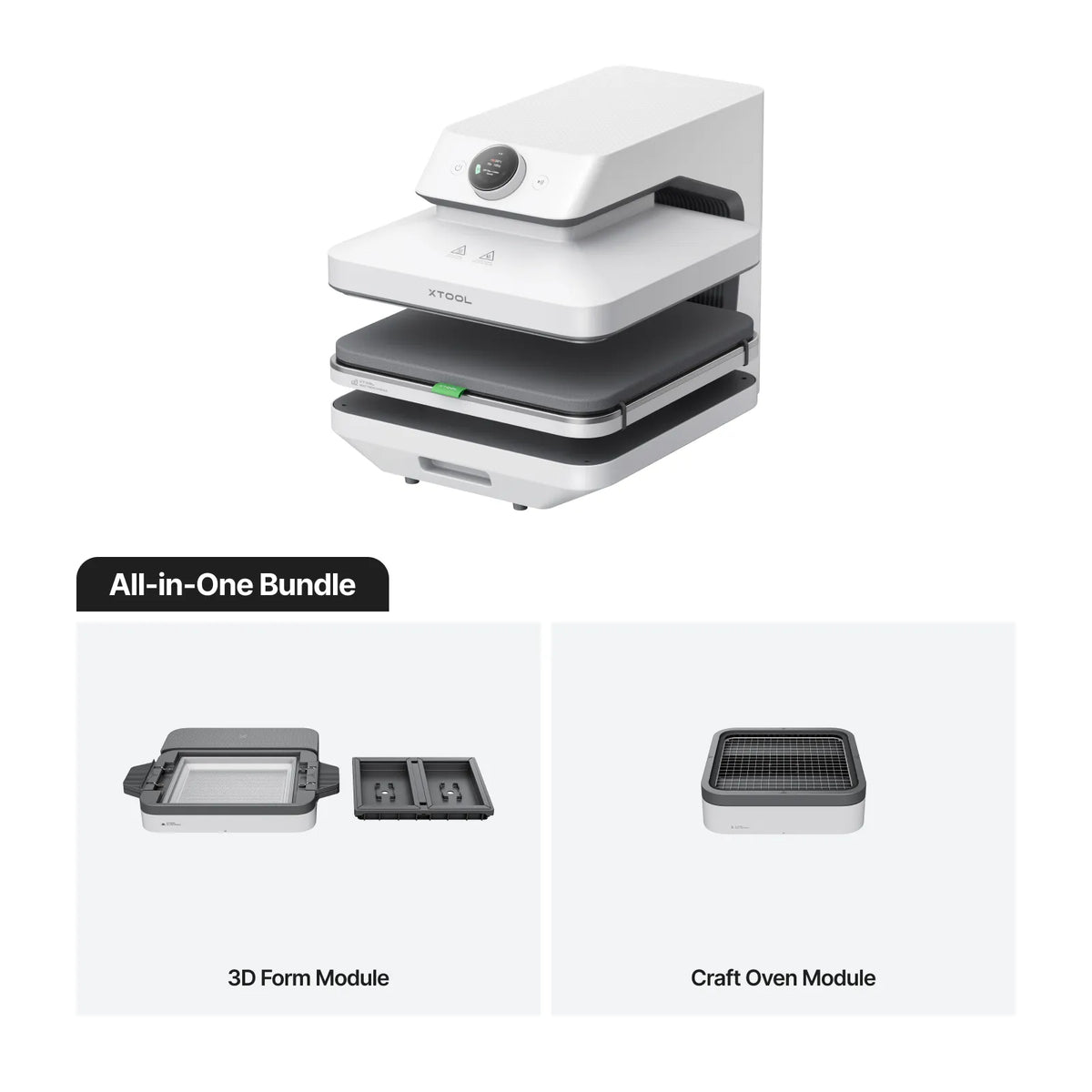 xTool WonderPress auto heat press All-in-One Bundle package