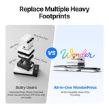 xTool WonderPress auto heat press all-in-one wonderpress
