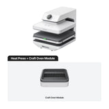 xTool WonderPress auto heat press Heat Press + Craft Oven Module package