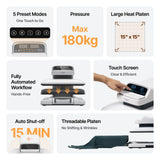 xTool Selected HP2 Auto Heat Press with 15” x 15” Platen