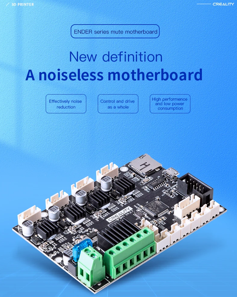 Creality 4.2.7 replacement board for Ender-3, 3 pro, 3 v2 and Ender-5