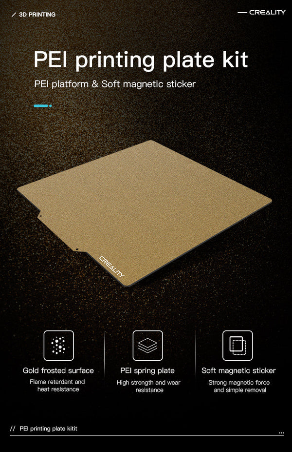 PEI Printing Plate Kit 235*235*2mm (Creality Ender Series) w Frosted Surface