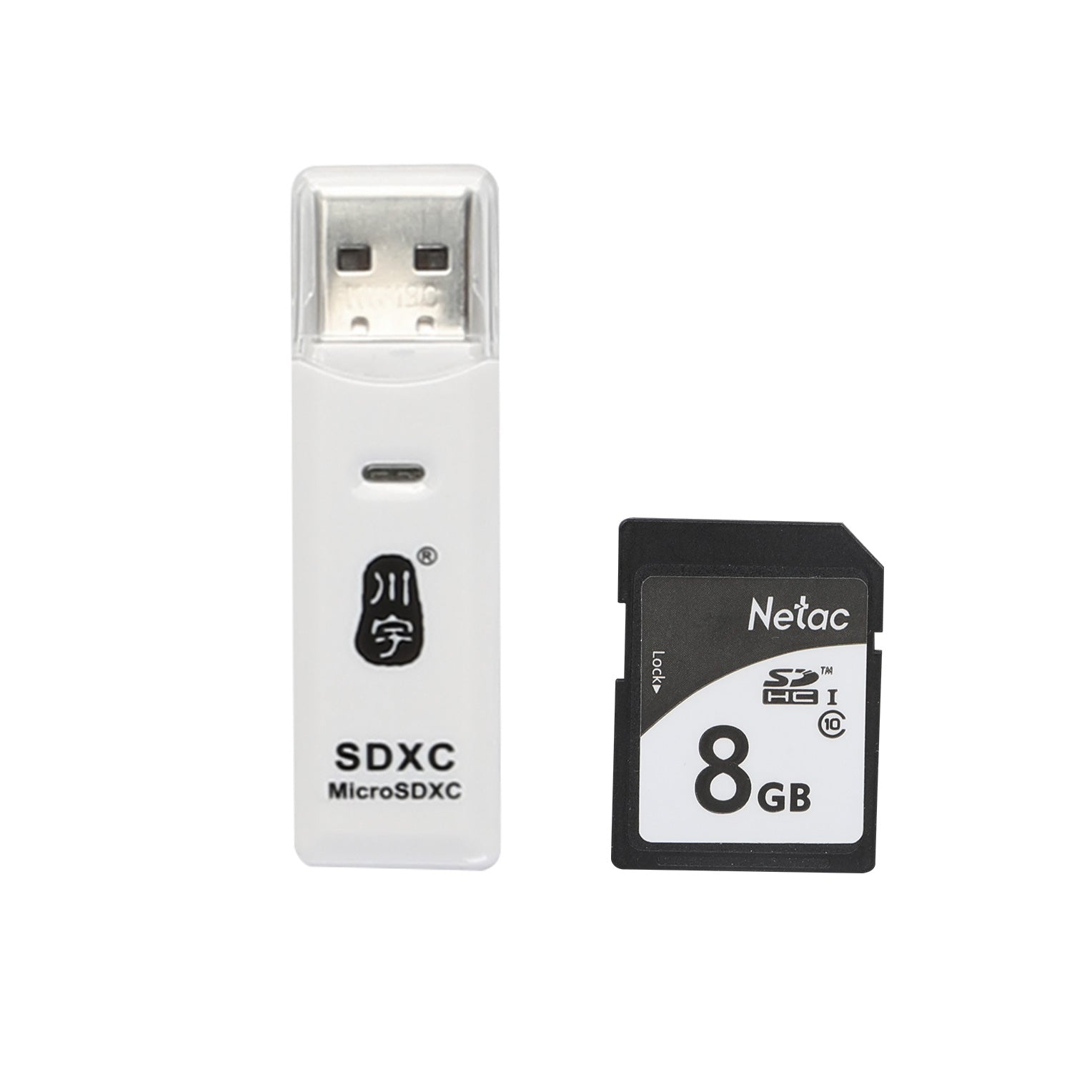 8 GB Full Size SD Card and Reader
