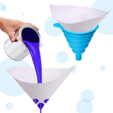 Resin funnel and filters (100)