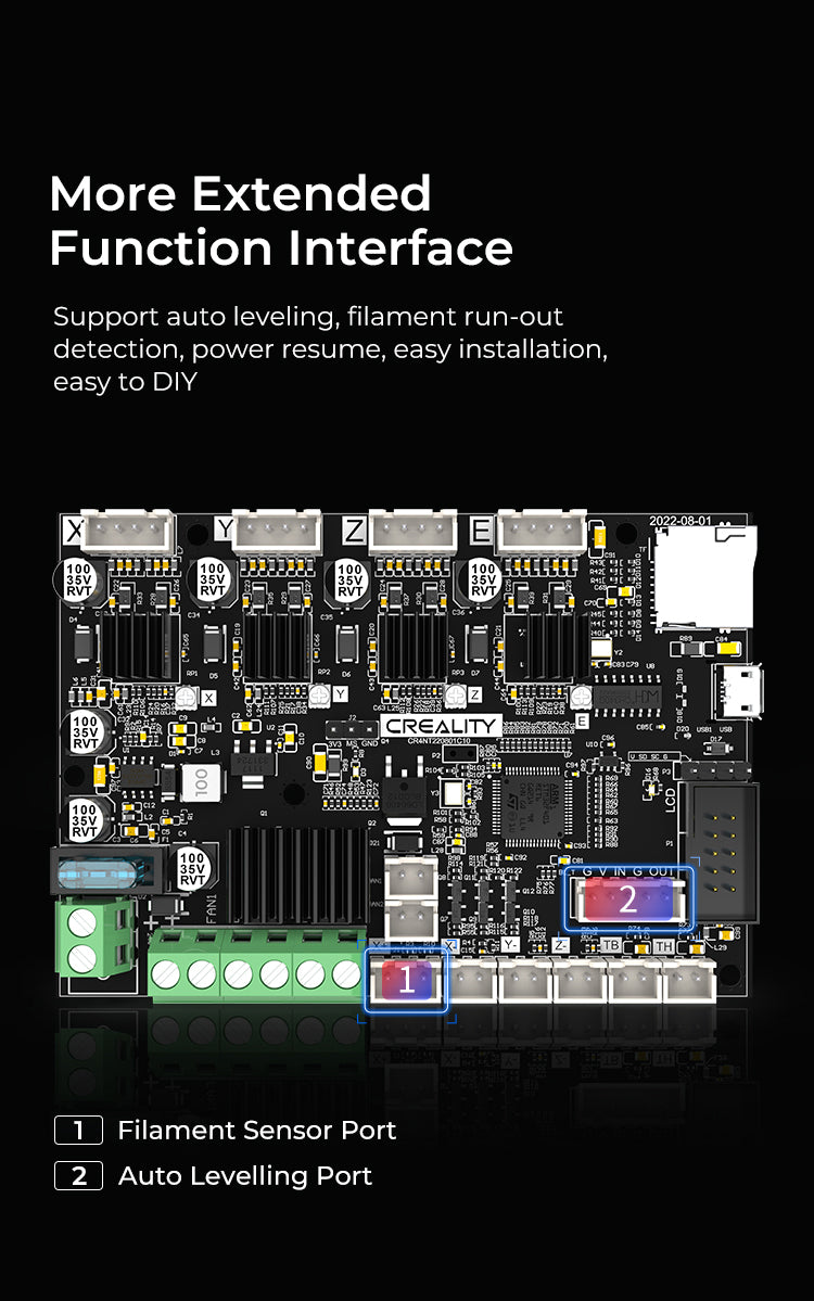 E3 Free-runs TMC2209 32-bit Open Source (Now in Stock!)