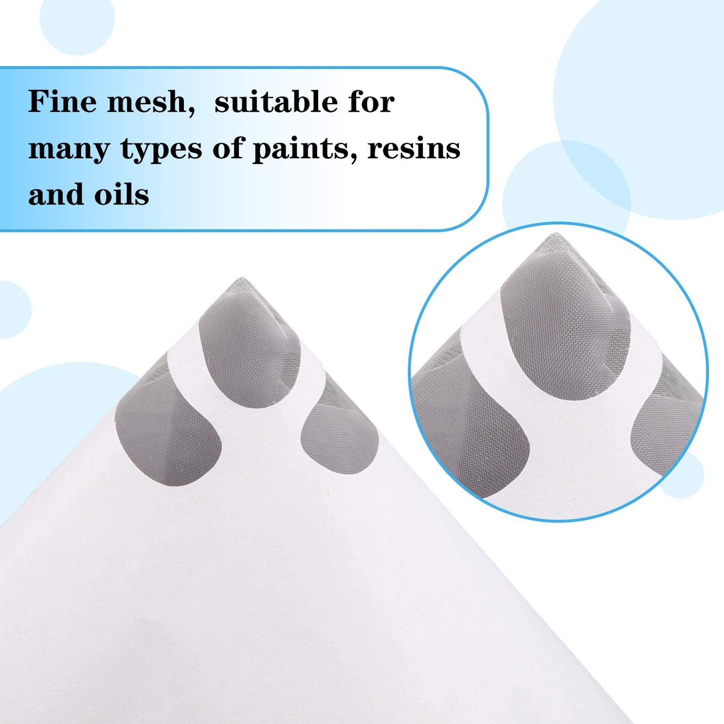 Resin funnel and filters (100)