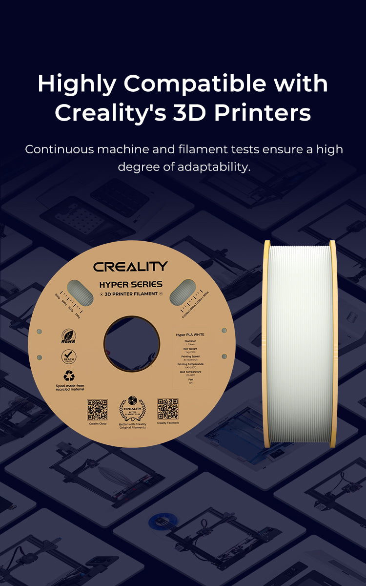 Creality Hyper Series: High speed 3D Printing Filaments