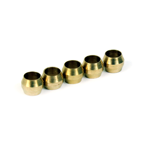 Micro Swiss 4mm brass Compression Sleeves