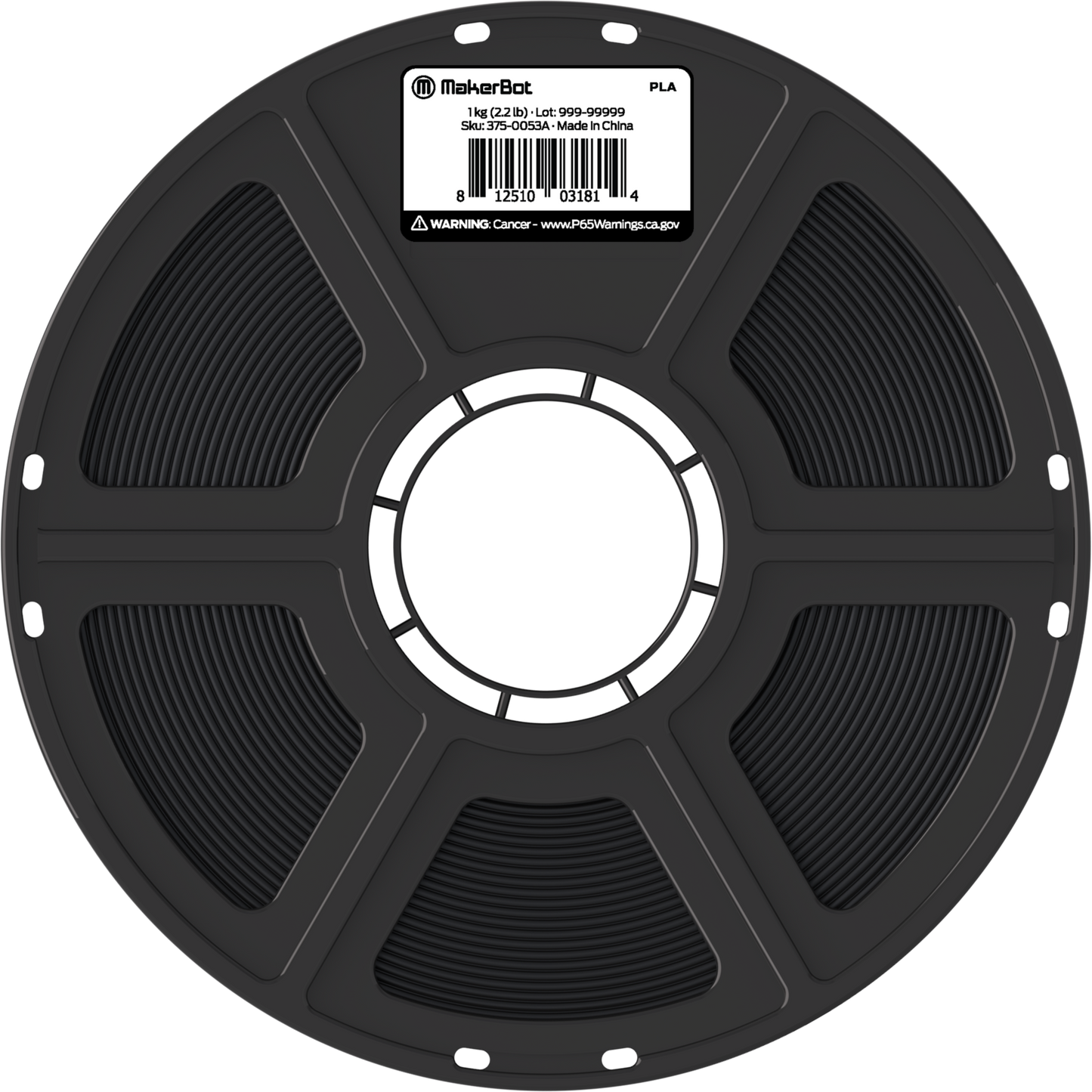 MakerBot PLA for SKETCH 1.75mm, 1 kg (2.2 lbs) - LEAD TIME MAY APPLY