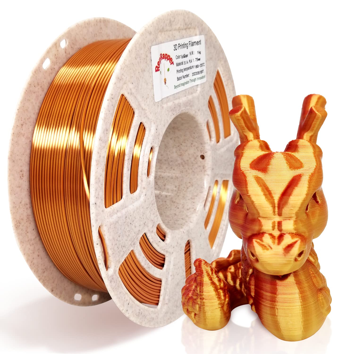 RepRapper Tech Silk Co-extruded PLA 1 KG