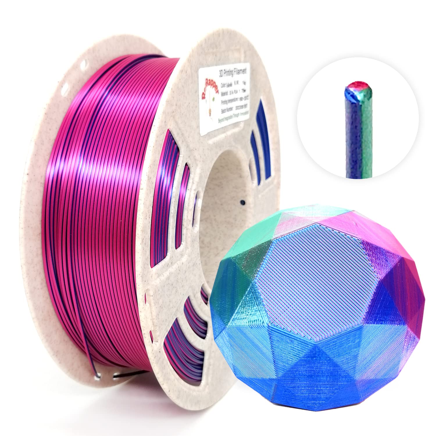 RepRapper Tech Silk Co-extruded PLA 1 KG