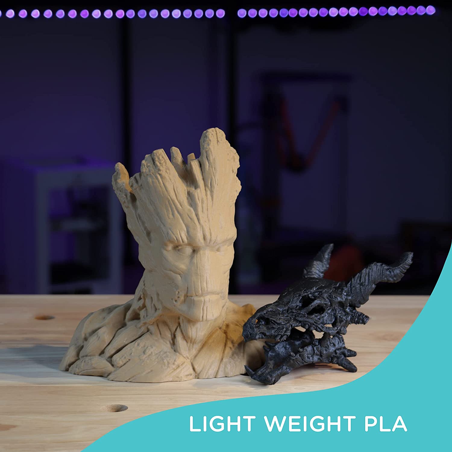 Polymaker-LW™ (Light Weight / low density) PLA 1.75mm 800 gram