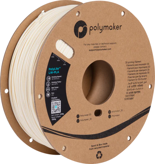 Polymaker-LW™ (Light Weight / low density) PLA 1.75mm 800 gram