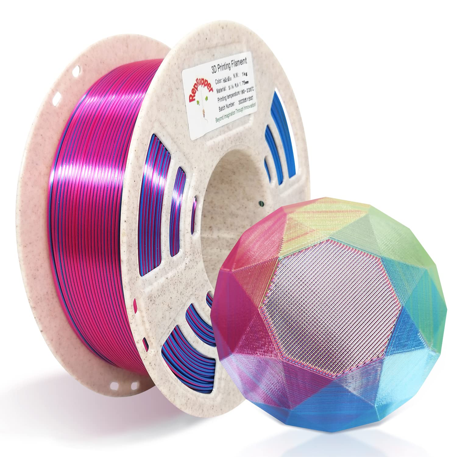 RepRapper Tech - Silk Multi-Color Coextruded