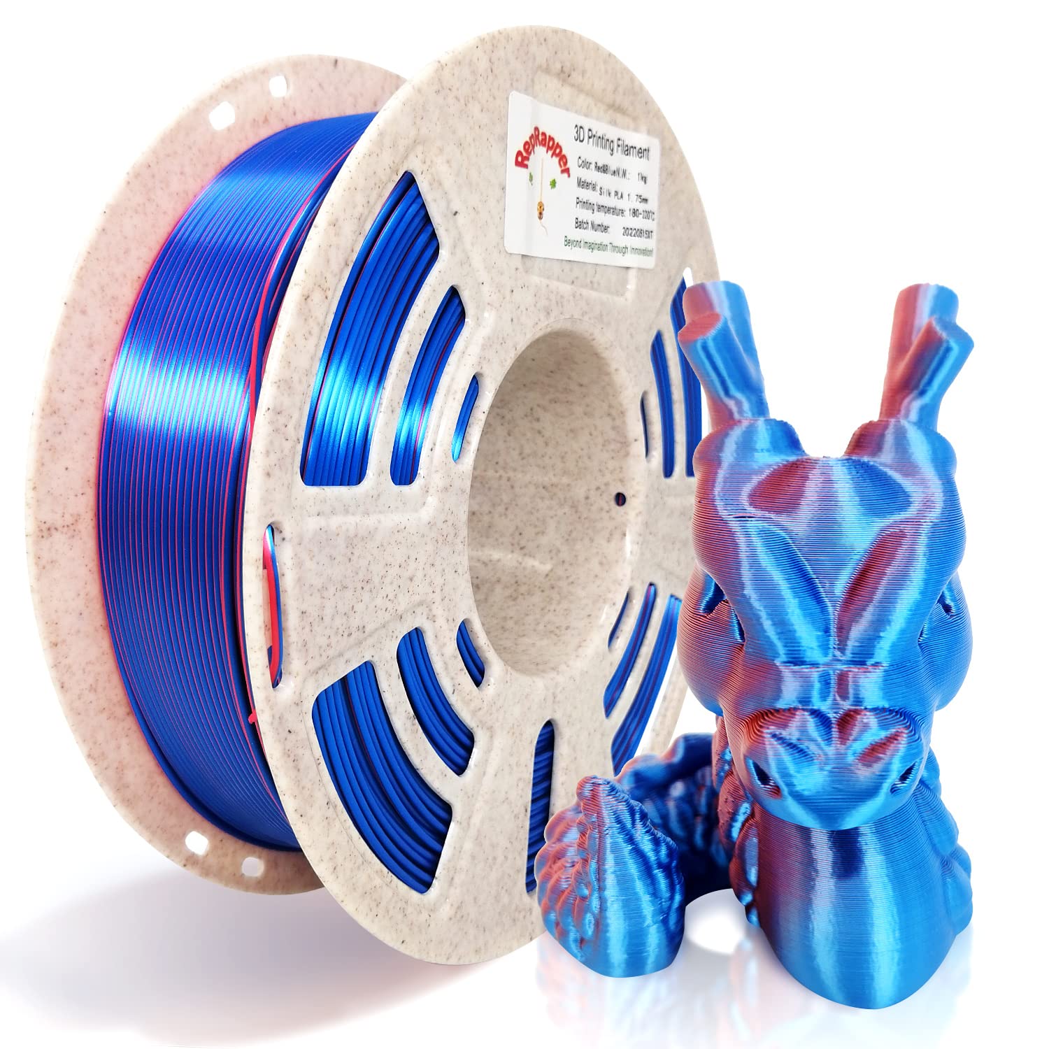 RepRapper Tech Silk Co-extruded PLA 1 KG