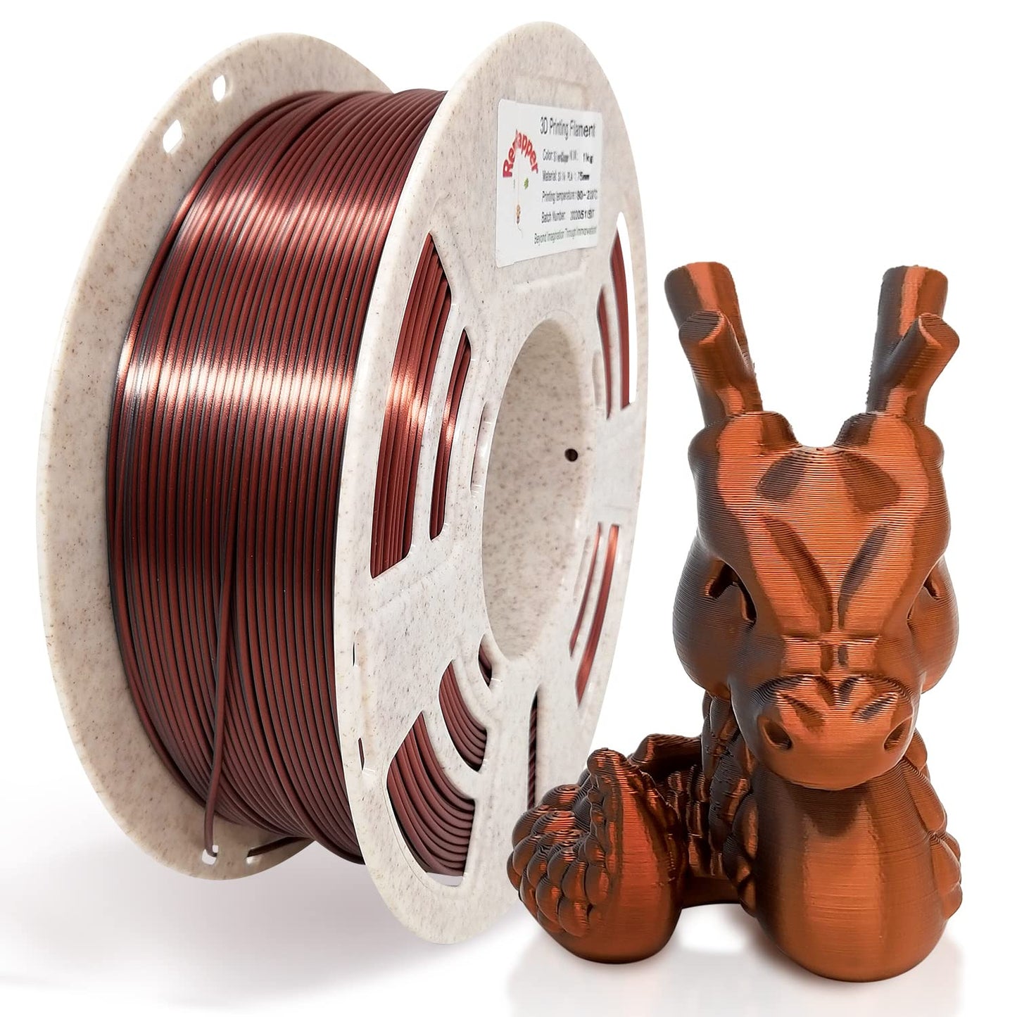 RepRapper Technologies Co-extruded PLA - Silk & Matte