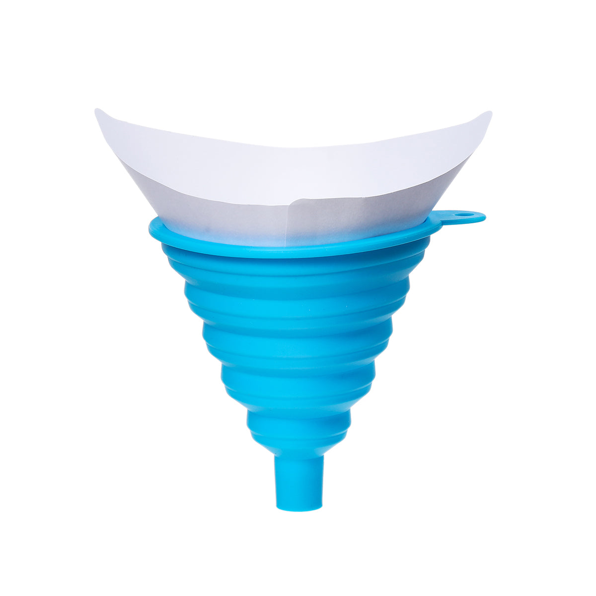 Resin funnel and filters (100)